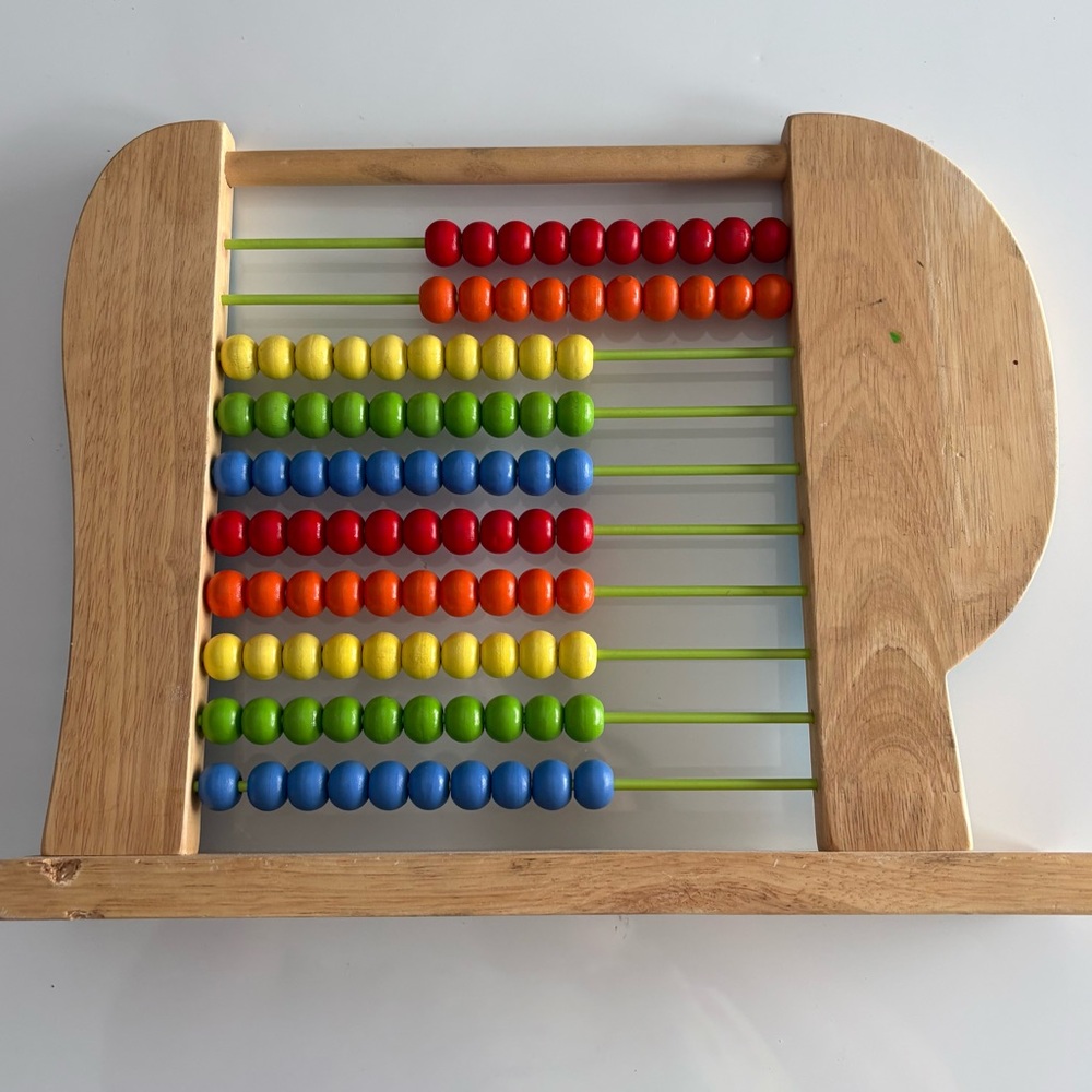 Wooden Abacus for Kids - Picture 1 of 2